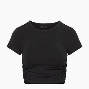 TNA Black Short Sleeve Tee women’s 2XS